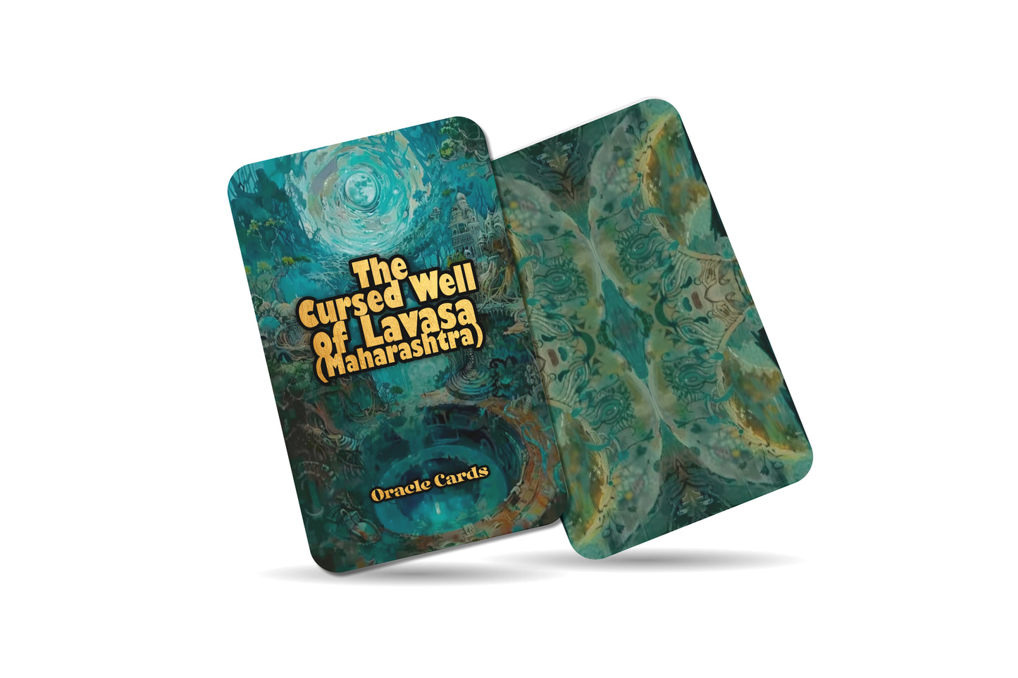 The Cursed Well of Lavasa – A Shadow Work Oracle Deck – 22 Oracle Cards – Maharashtra's Haunted Secrets