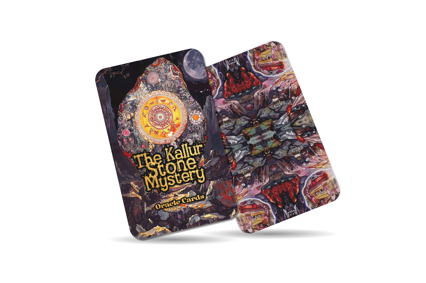 The Kallur Stone Mystery – A Forgotten Wisdom Oracle Deck – 22 Oracle Cards – Karnataka’s Sacred Enigma