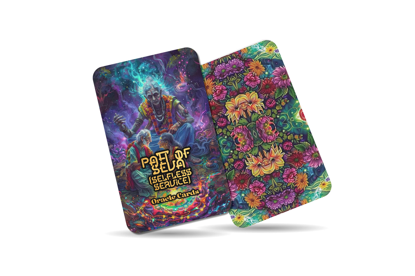 Path of Seva Selfless Service Oracle: Cultivate compassion and kindness with this 22-card deck, inspiring a life of purpose and meaning through selfless service.
