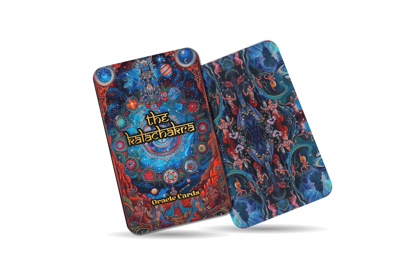 The Kalachakra Oracle – A Time Wheel Divination Deck – 22 Oracle Cards – Tantric Wisdom of the Cosmos