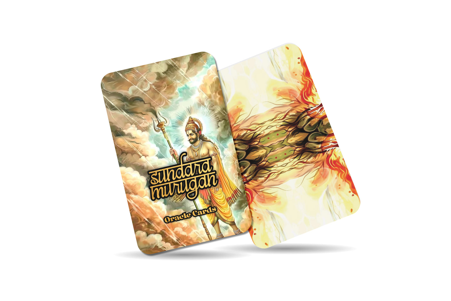 Sundara Murugan Oracle: Embark on a journey of spiritual growth and self-discovery with this 22-card deck, inspired by the divine wisdom of Sundara Murugan.