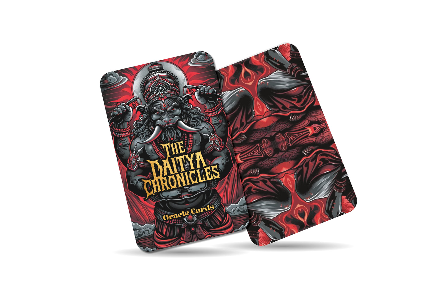 The Daitya Chronicles – A Mythic Demon Oracle Deck – 22 Oracle Cards – Tales of Asura Lineage