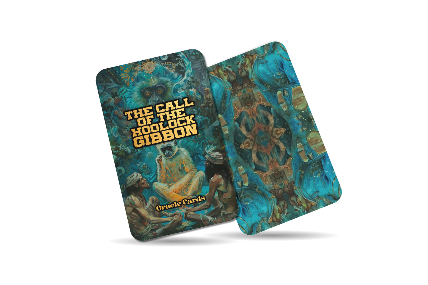 The Voice of the Hoolock Gibbon – A Primal Spirit Oracle Deck – 22 Oracle Cards – Mystical Calls of Arunachal