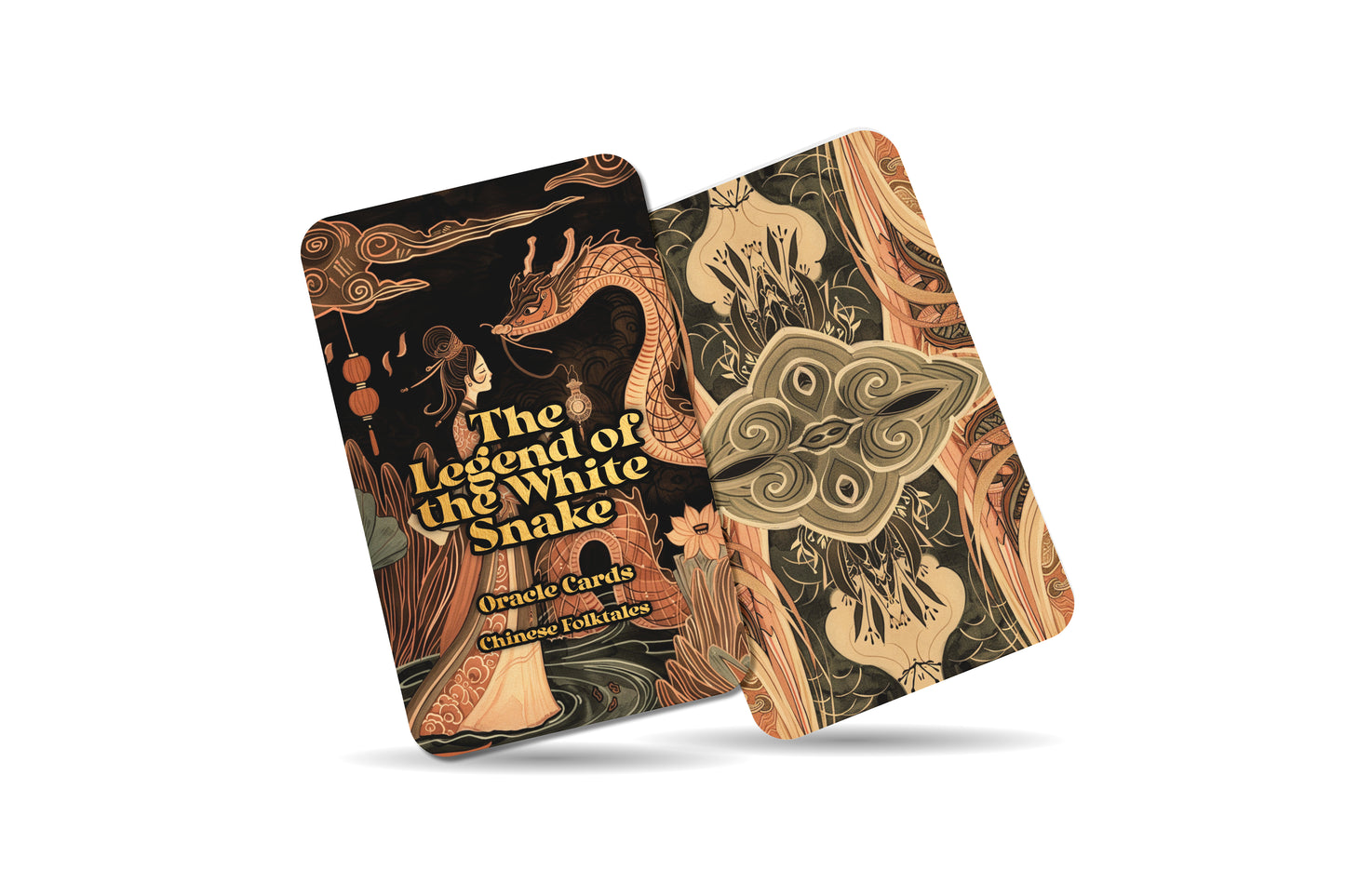 The Legend of the White Snake - 22 Oracle Cards - Explore Love, Transformation, and Spiritual Mysteries