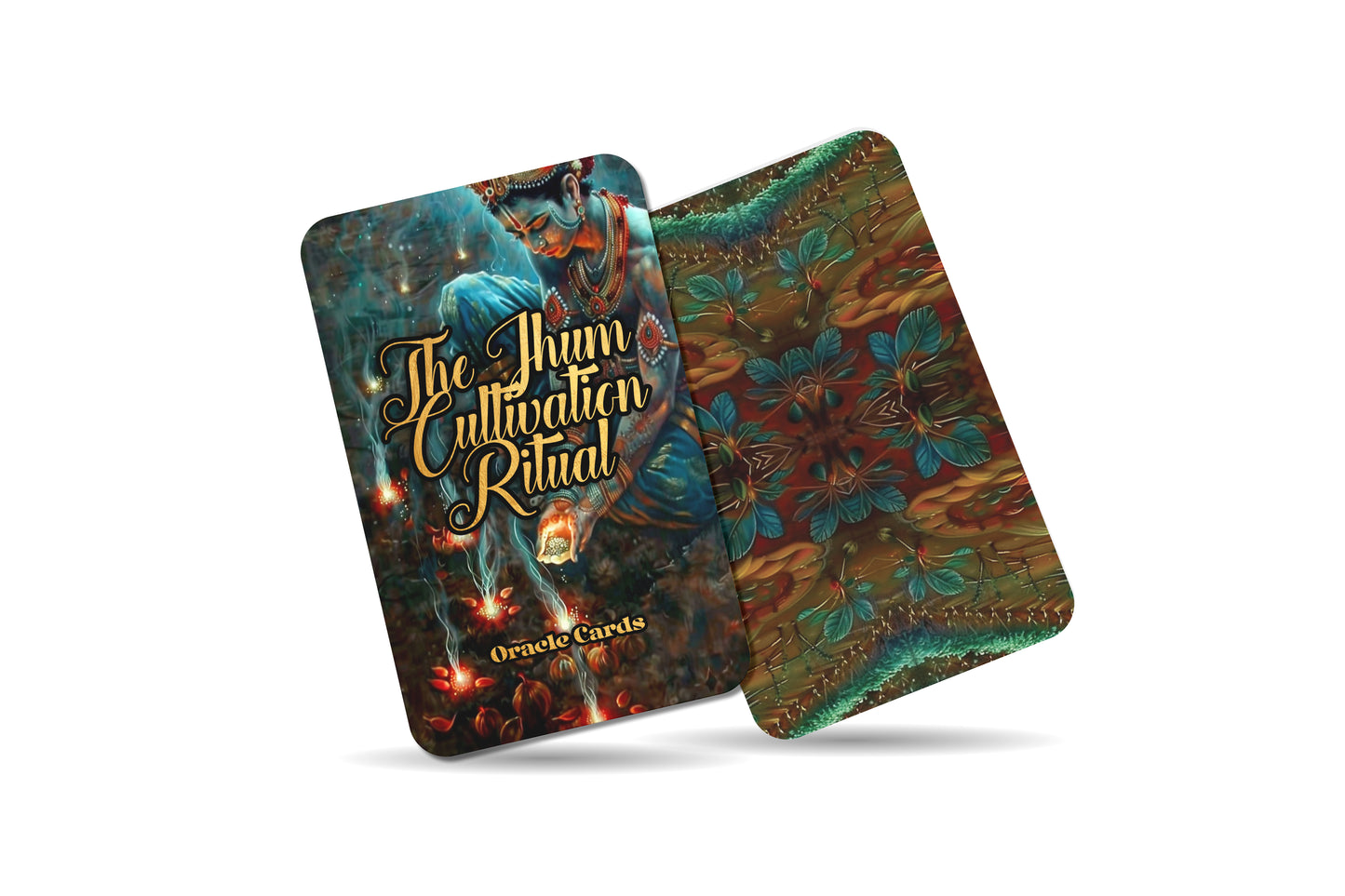 The Jhum Cultivation Ritual – A Sacred Land Oracle Deck – 22 Oracle Cards – Tribal Earth Wisdom of the Northeast