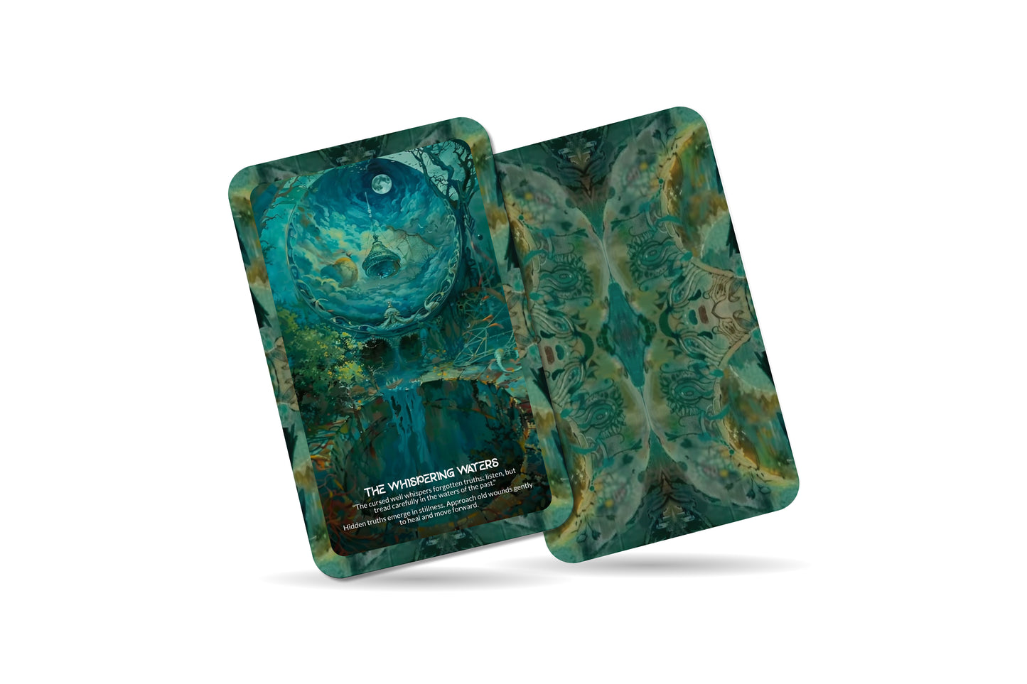 The Cursed Well of Lavasa – A Shadow Work Oracle Deck – 22 Oracle Cards – Maharashtra's Haunted Secrets