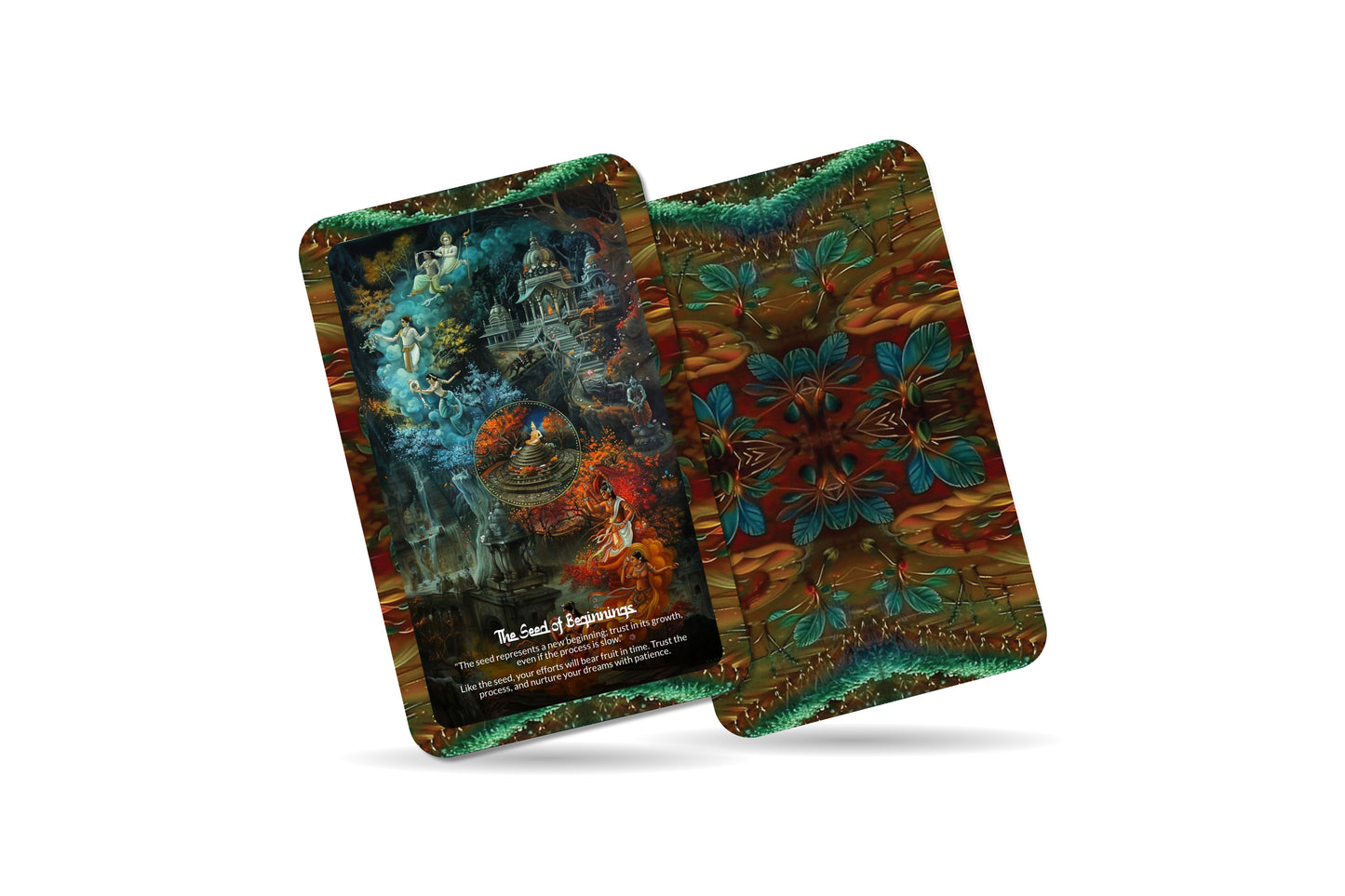 The Jhum Cultivation Ritual – A Sacred Land Oracle Deck – 22 Oracle Cards – Tribal Earth Wisdom of the Northeast