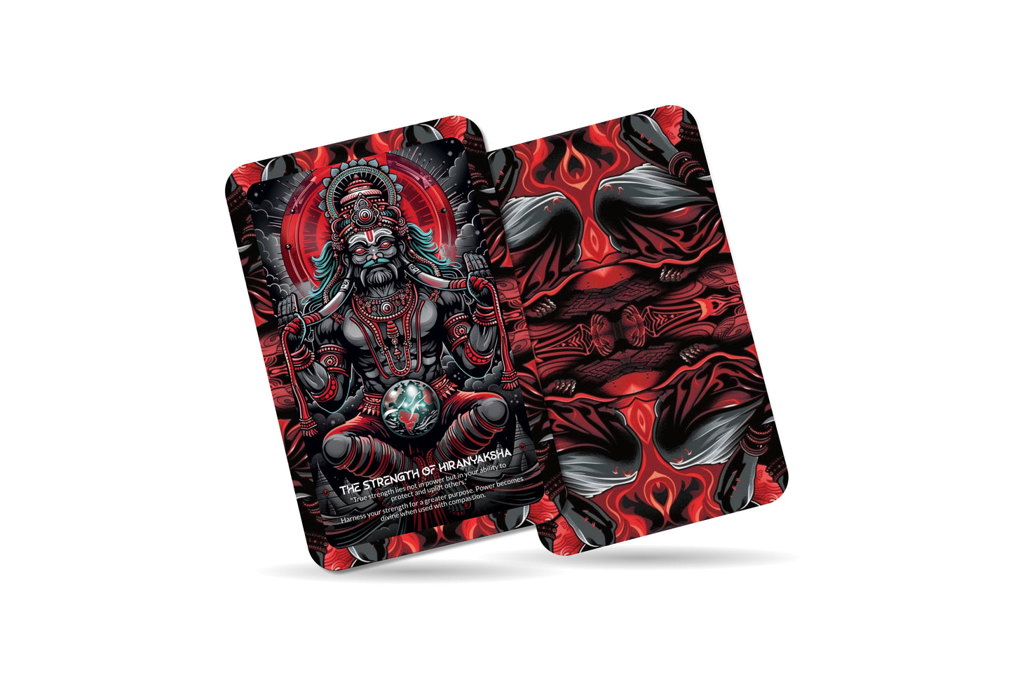 The Daitya Chronicles – A Mythic Demon Oracle Deck – 22 Oracle Cards – Tales of Asura Lineage