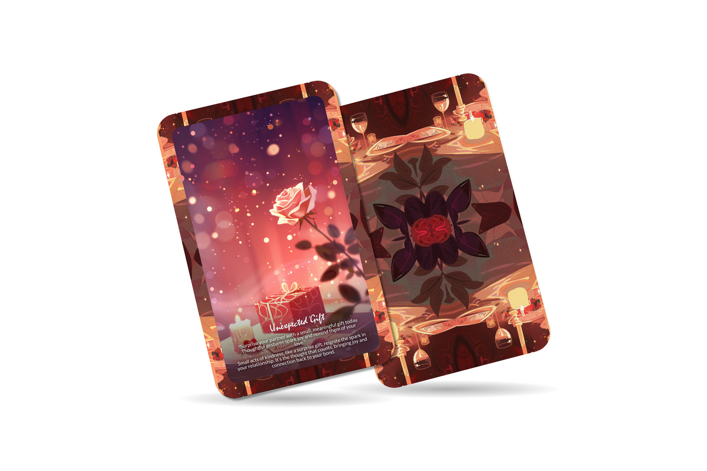 Rekindling Romance Oracle – Reignite Passion & Intimacy – Reconnect With Heart & Soul 22-Card Deck