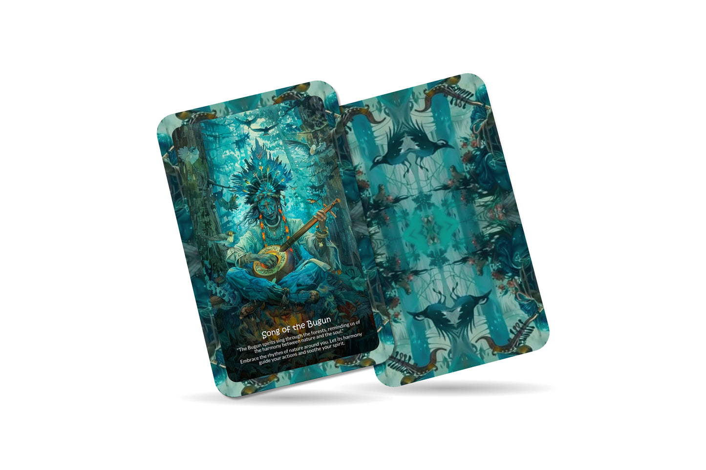 The Bugun Spirit Oracle – A Tribal Divination Deck – 22 Oracle Cards – Voices of Arunachal's Forest