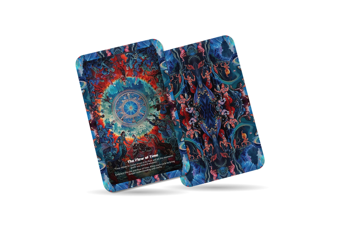 The Kalachakra Oracle – A Time Wheel Divination Deck – 22 Oracle Cards – Tantric Wisdom of the Cosmos