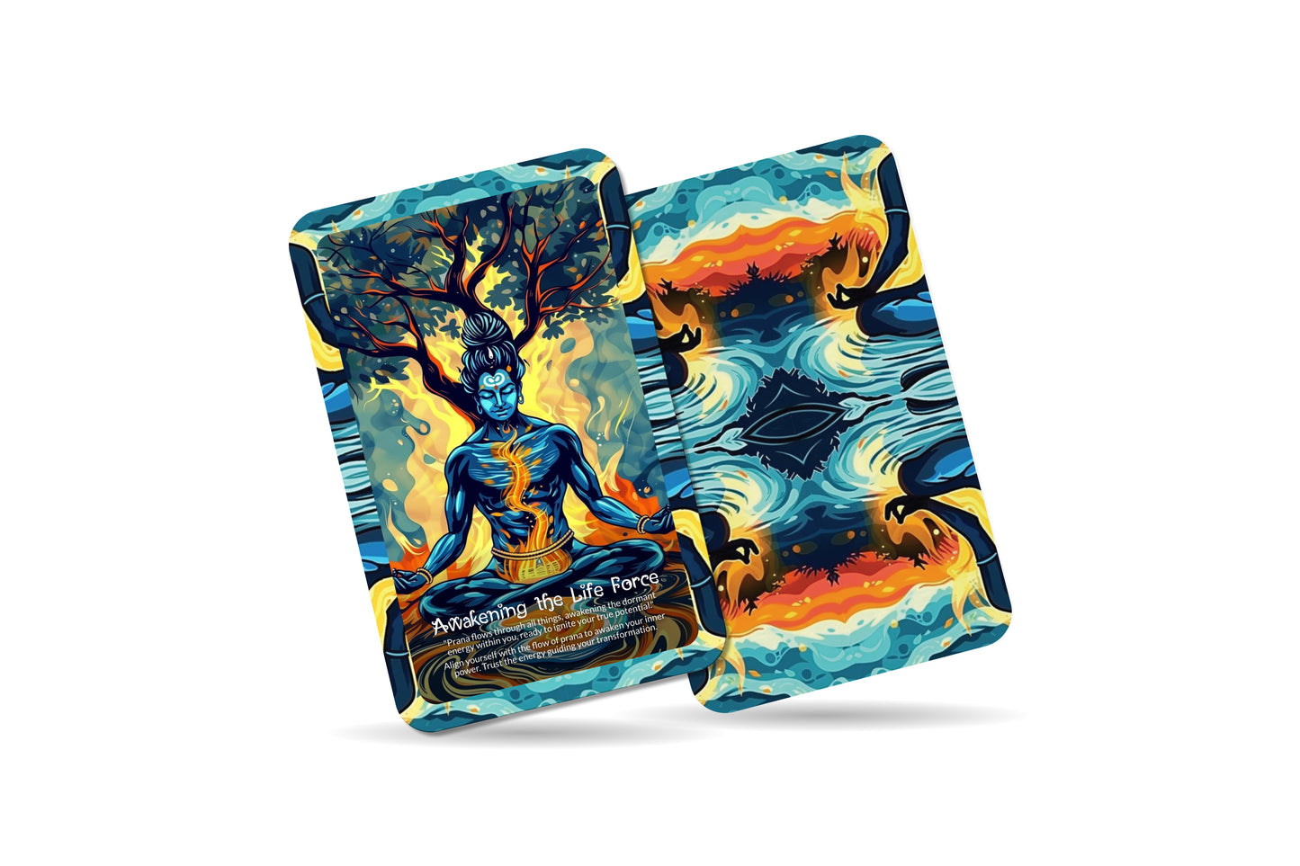 The Flow of Prana – A Life Force Oracle Deck – 22 Oracle Cards – Vital Energy Wisdom of India