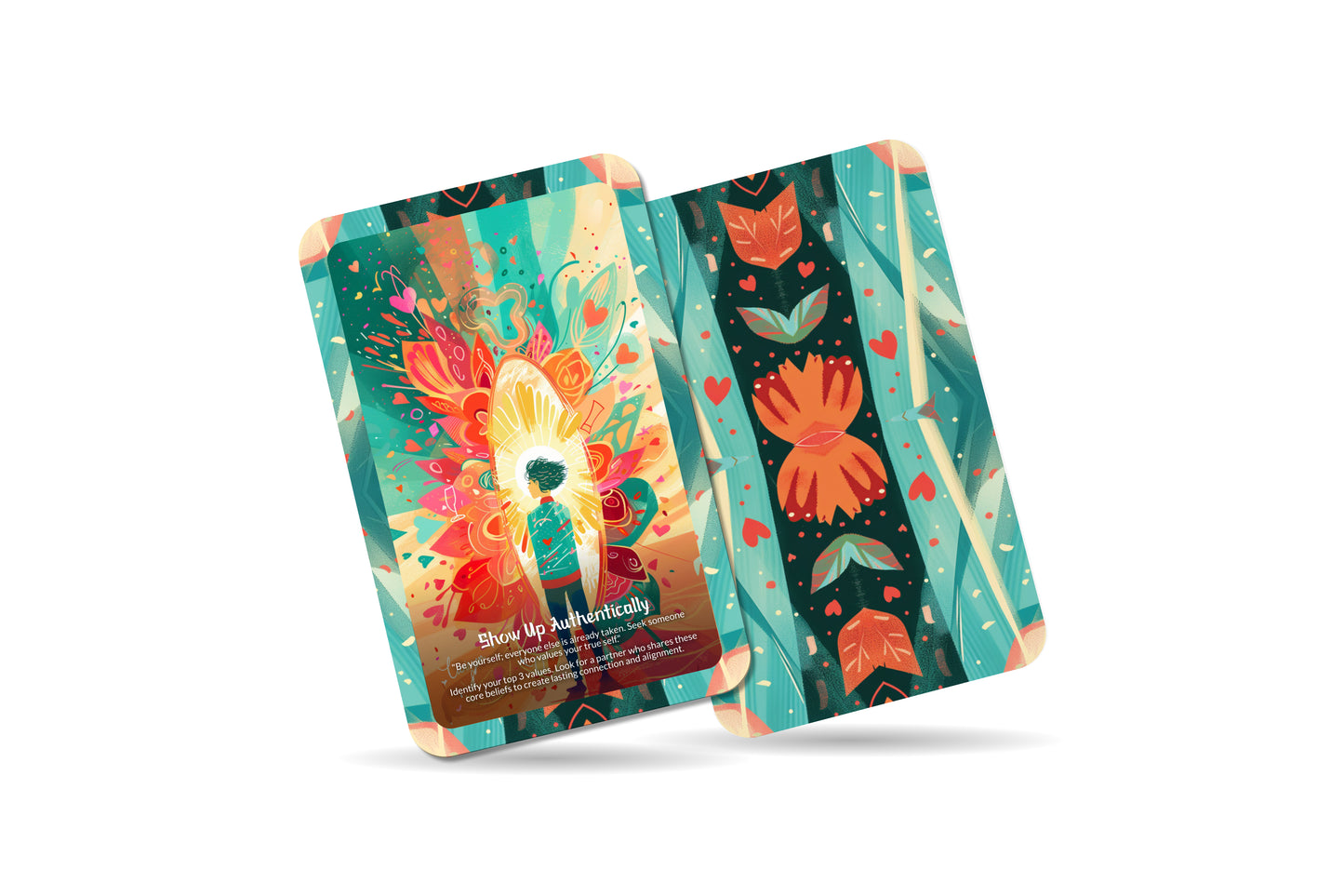 Dating Confidence Booster Cards – Radiate Confidence & Charisma – Empowered Love & Connection 22-Card Deck