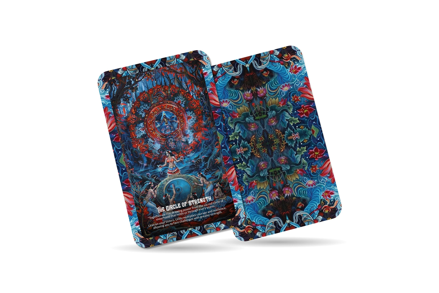 Sacred Sisterhood Oracle: Celebrate the power of feminine connection with this 22-card deck, nurturing sisterhood and inner wisdom.