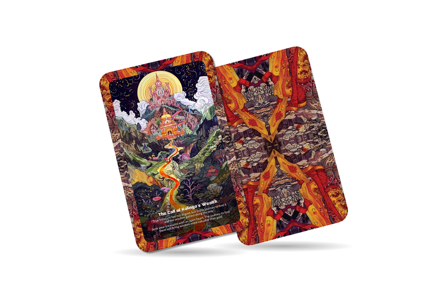 The Lost Treasure of Kalinga – A Sacred War Oracle Deck – 22 Oracle Cards – Odisha’s Spirit of Resistance