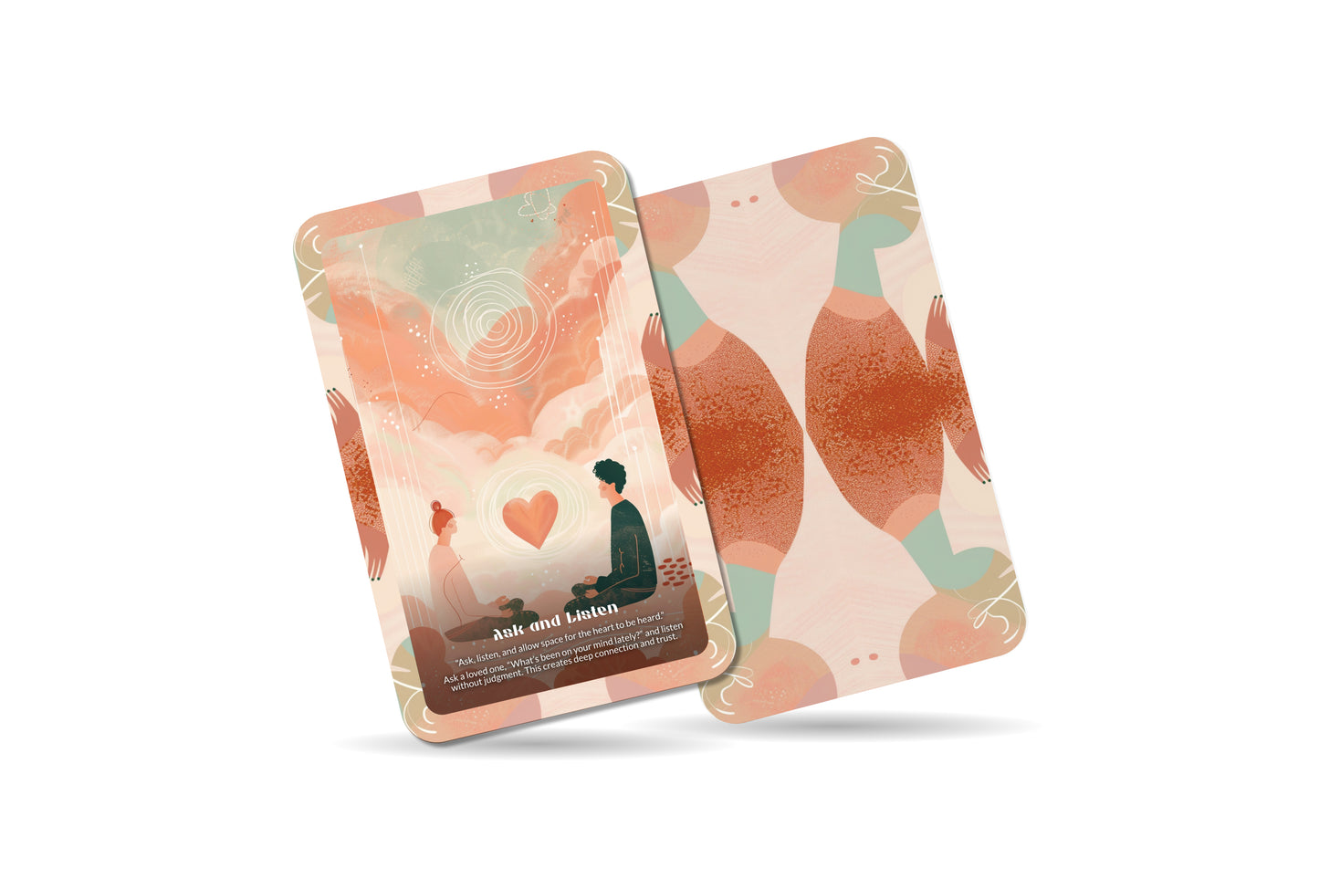 Heart-Centered Communication Cards – Speak From the Soul – Deep Listening & Loving Expression 22-Card Deck