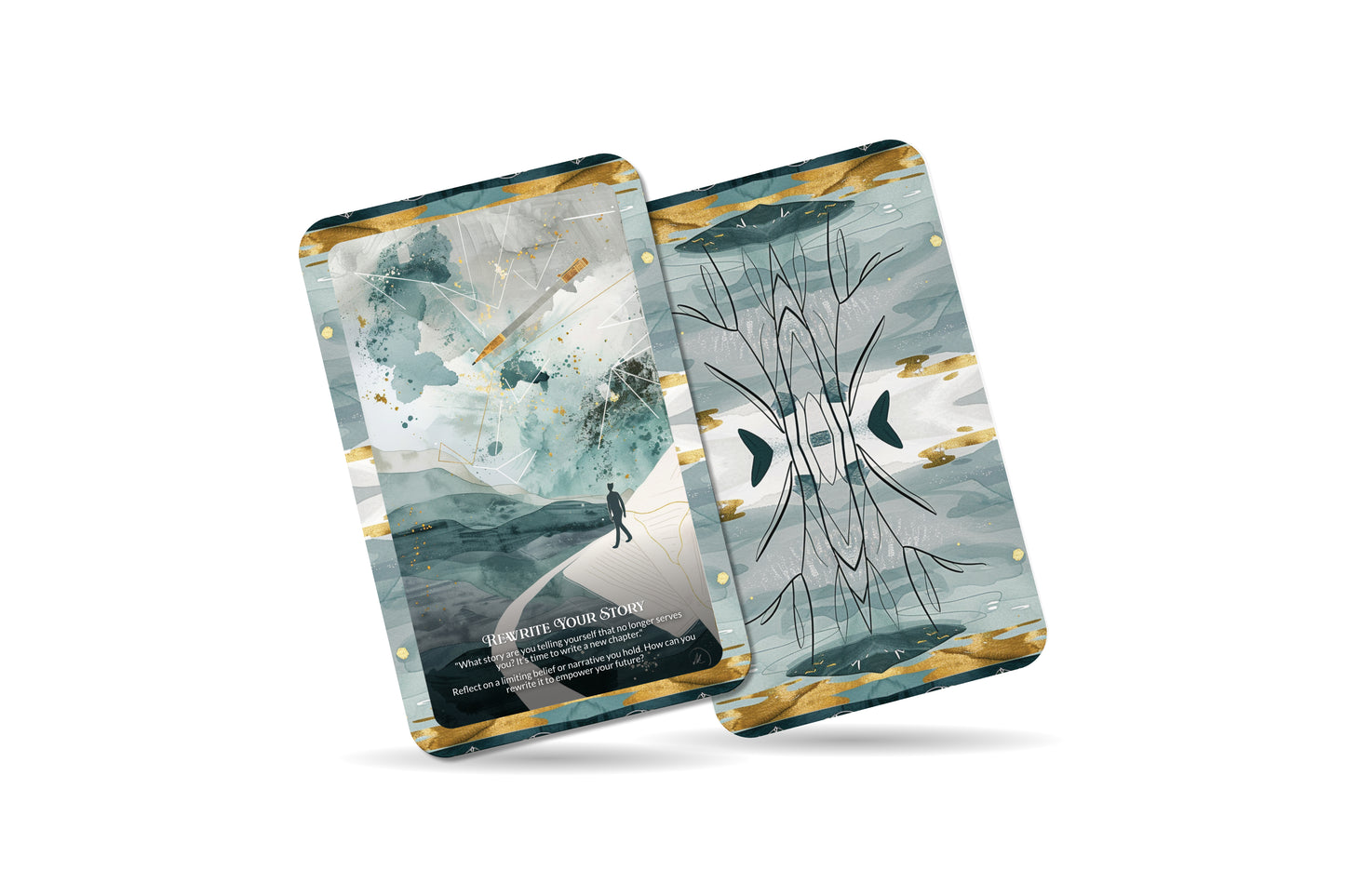 Deep Reflection & Journaling Prompts – Dive Into Self-Discovery – Guided Prompts for Inner Growth 22-Card Deck