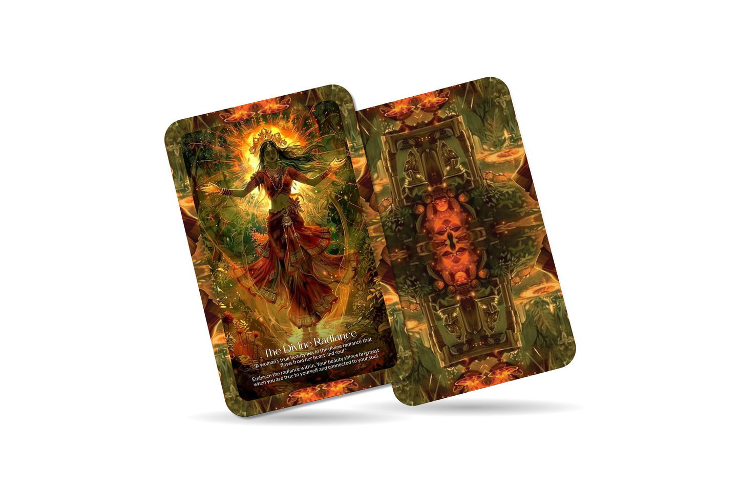 The Beauty of Nari Oracle: Celebrate the divine feminine with this 22-card deck, guiding you on a journey of self-love, empowerment, and spiritual growth.