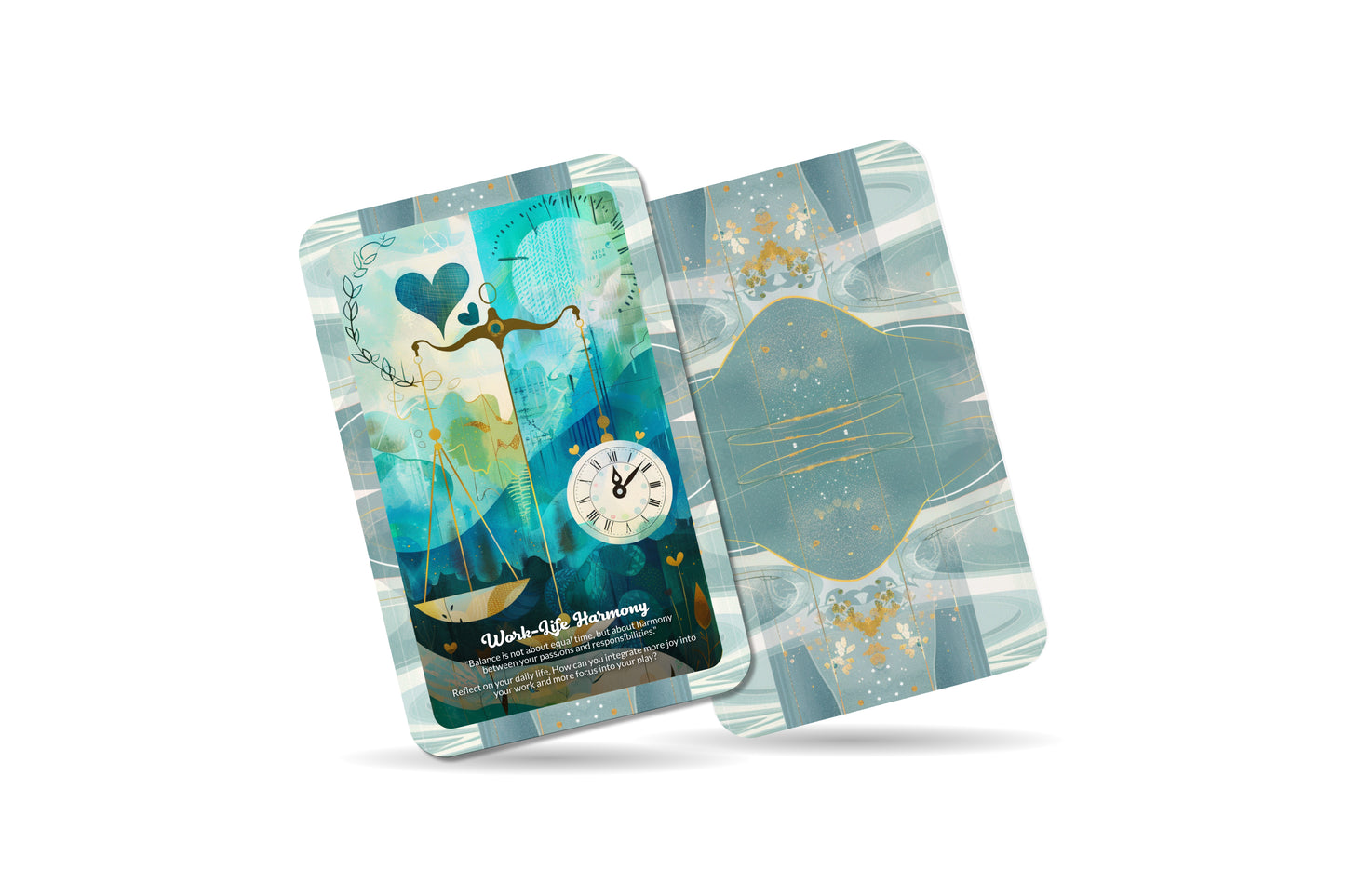 Equilibrium Life Balance Oracle – Find Harmony Within – Mind, Body & Spirit Alignment 22-Card Deck