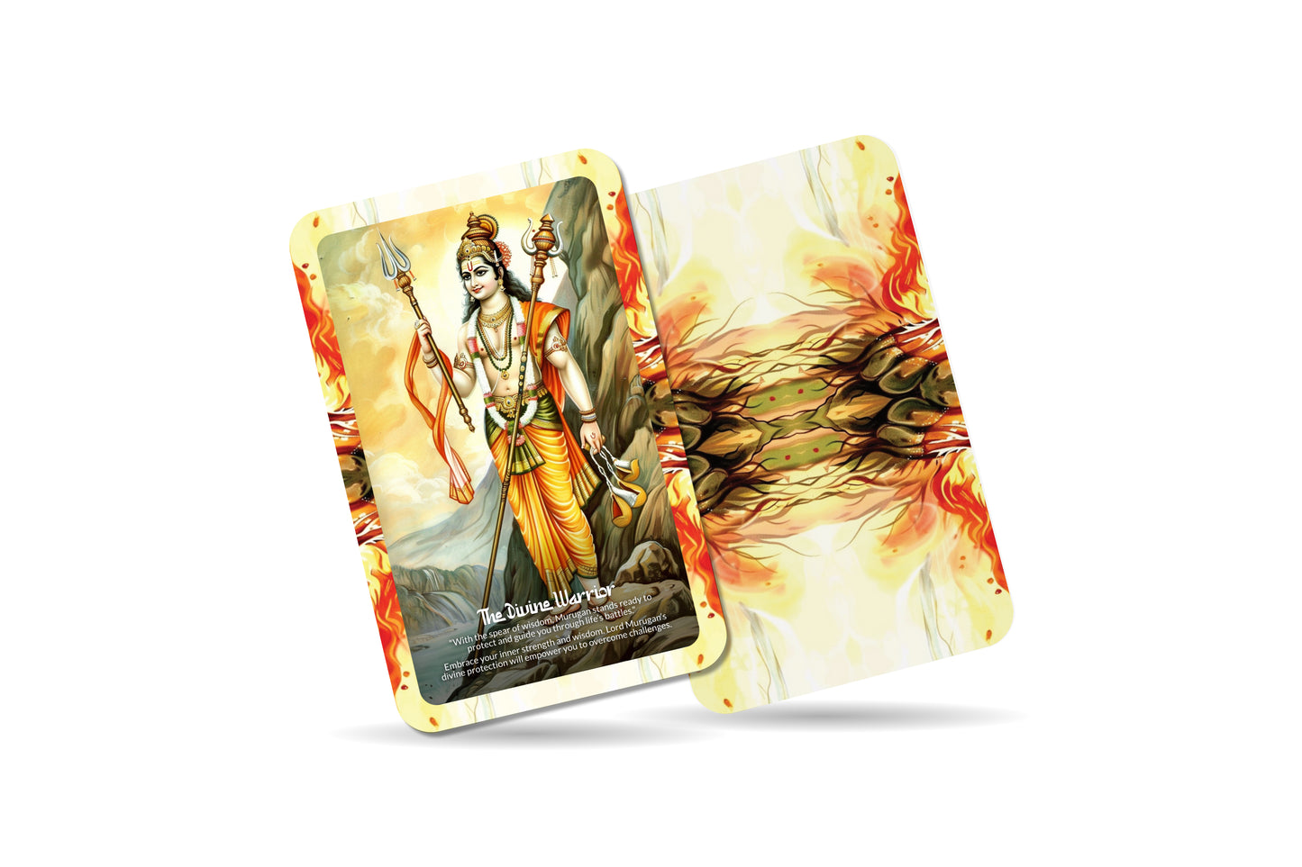 Sundara Murugan Oracle: Embark on a journey of spiritual growth and self-discovery with this 22-card deck, inspired by the divine wisdom of Sundara Murugan.