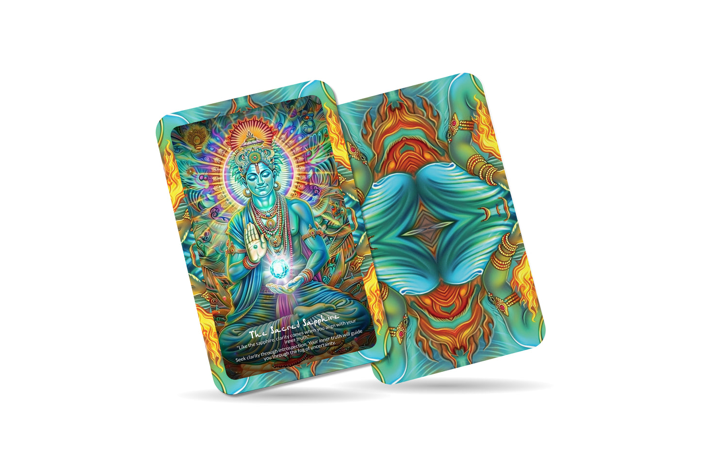 The Jewel of India – A Divine Beauty Oracle Deck – 22 Oracle Cards – Sacred Soul of Bharatvarsha