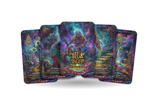 Path of Seva Selfless Service Oracle: Cultivate compassion and kindness with this 22-card deck, inspiring a life of purpose and meaning through selfless service.