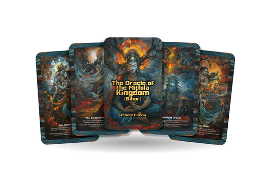 The Oracle of the Mithila Kingdom – A Divine Feminine Wisdom Deck – 22 Oracle Cards – Bihar’s Sacred Sovereignty