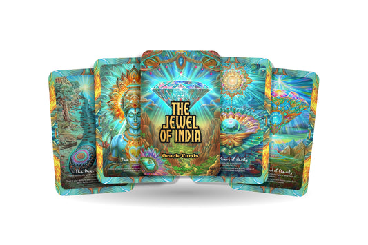 The Jewel of India – A Divine Beauty Oracle Deck – 22 Oracle Cards – Sacred Soul of Bharatvarsha