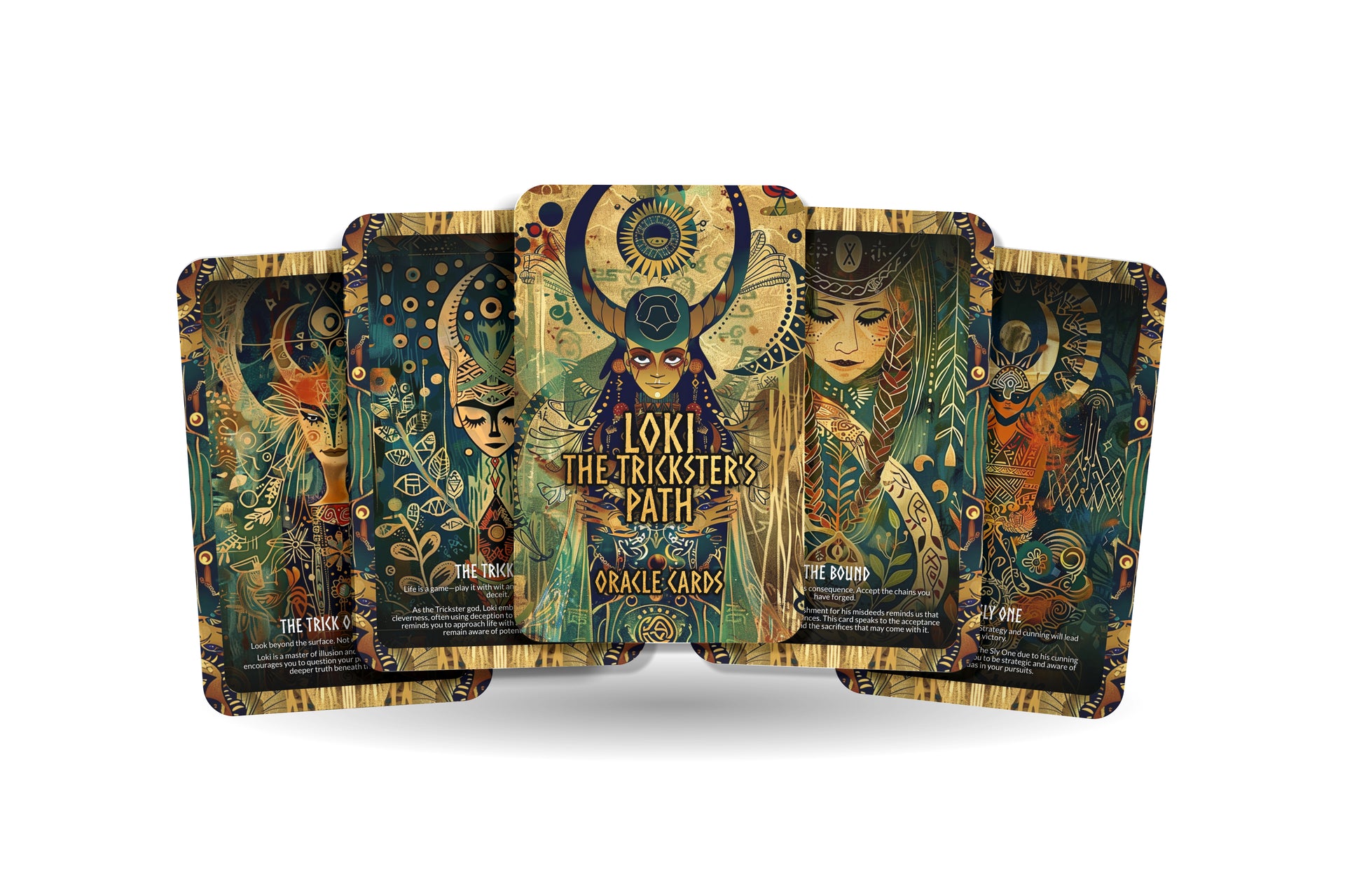 Loki - The Trickster's Path Oracle Deck Cards