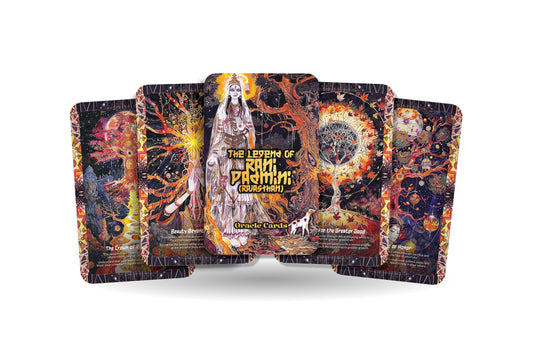 The Legend of Rani Padmini – A Warrior Queen Oracle Deck – 22 Oracle Cards – Flame of Rajasthan’s Honor