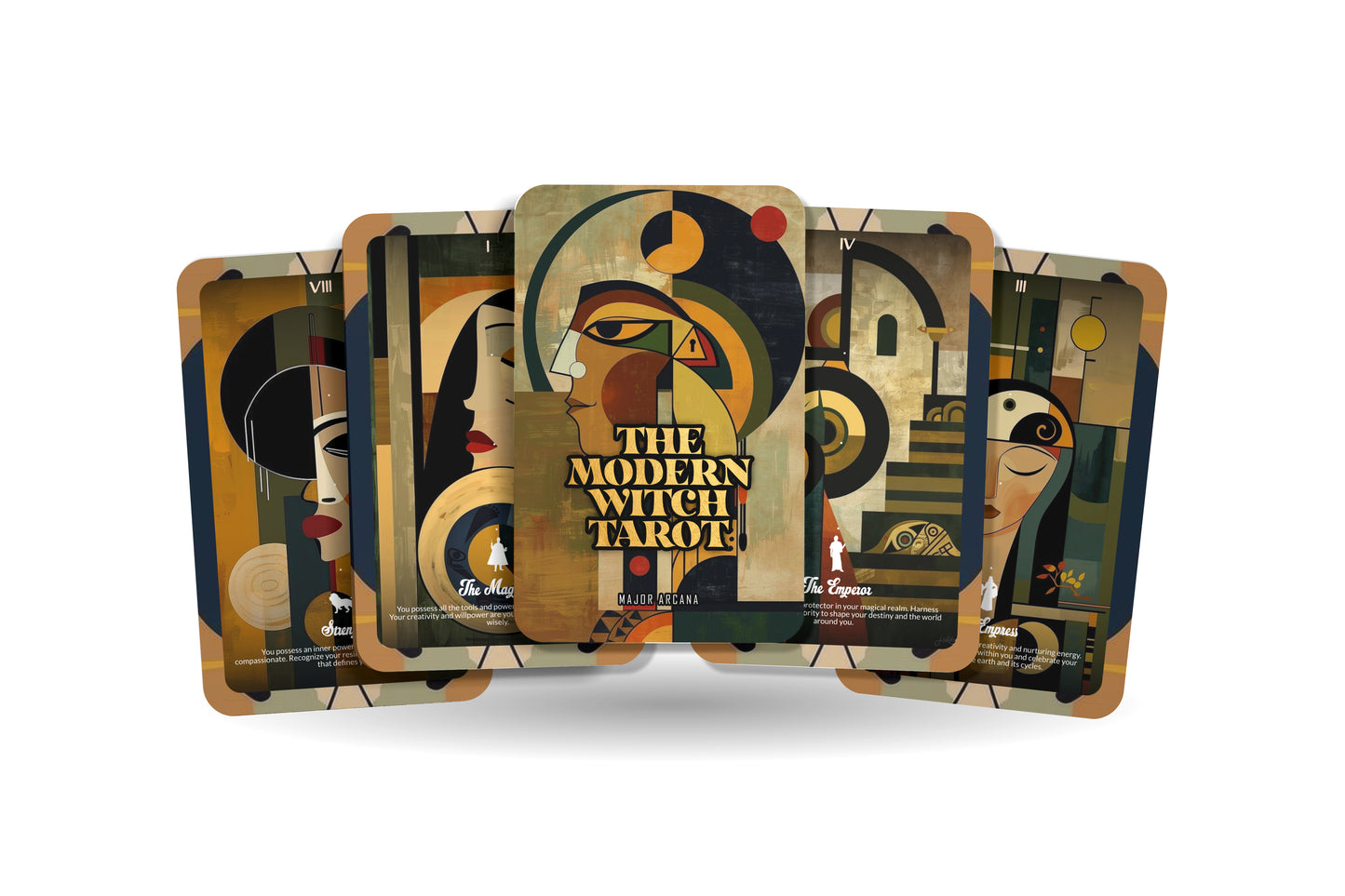 The Modern Witch Tarot - Major Arcana - Empower Your Inner Magic - Contemporary Wisdom & Feminine Strength