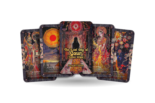 The Lost City of Gaur – A Forgotten Empire Oracle Deck – 22 Oracle Cards – Spirit Echoes of Bengal’s Past