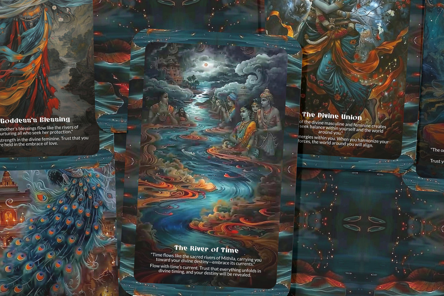 The Oracle of the Mithila Kingdom – A Divine Feminine Wisdom Deck – 22 Oracle Cards – Bihar’s Sacred Sovereignty