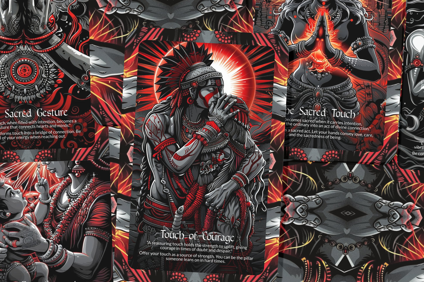 The Art of Touch Oracle: Nurture your sense of touch and connection with this 22-card deck, inspiring intimacy, compassion, and self-love.