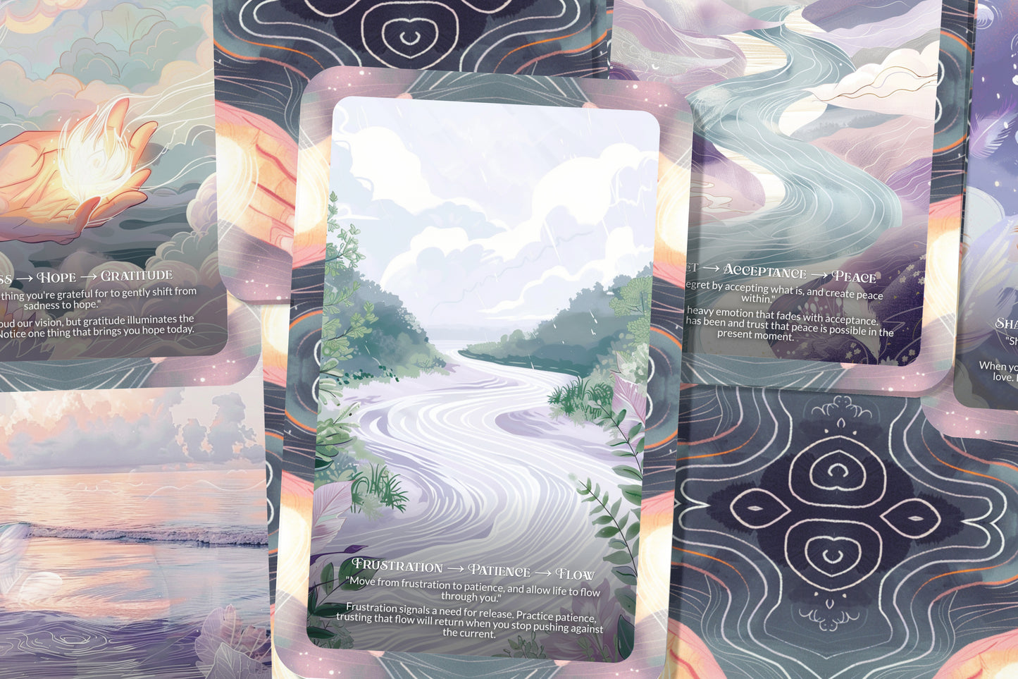Emotion Harmonizer Cards – Balance Your Feelings – Emotional Awareness & Healing 22-Card Deck