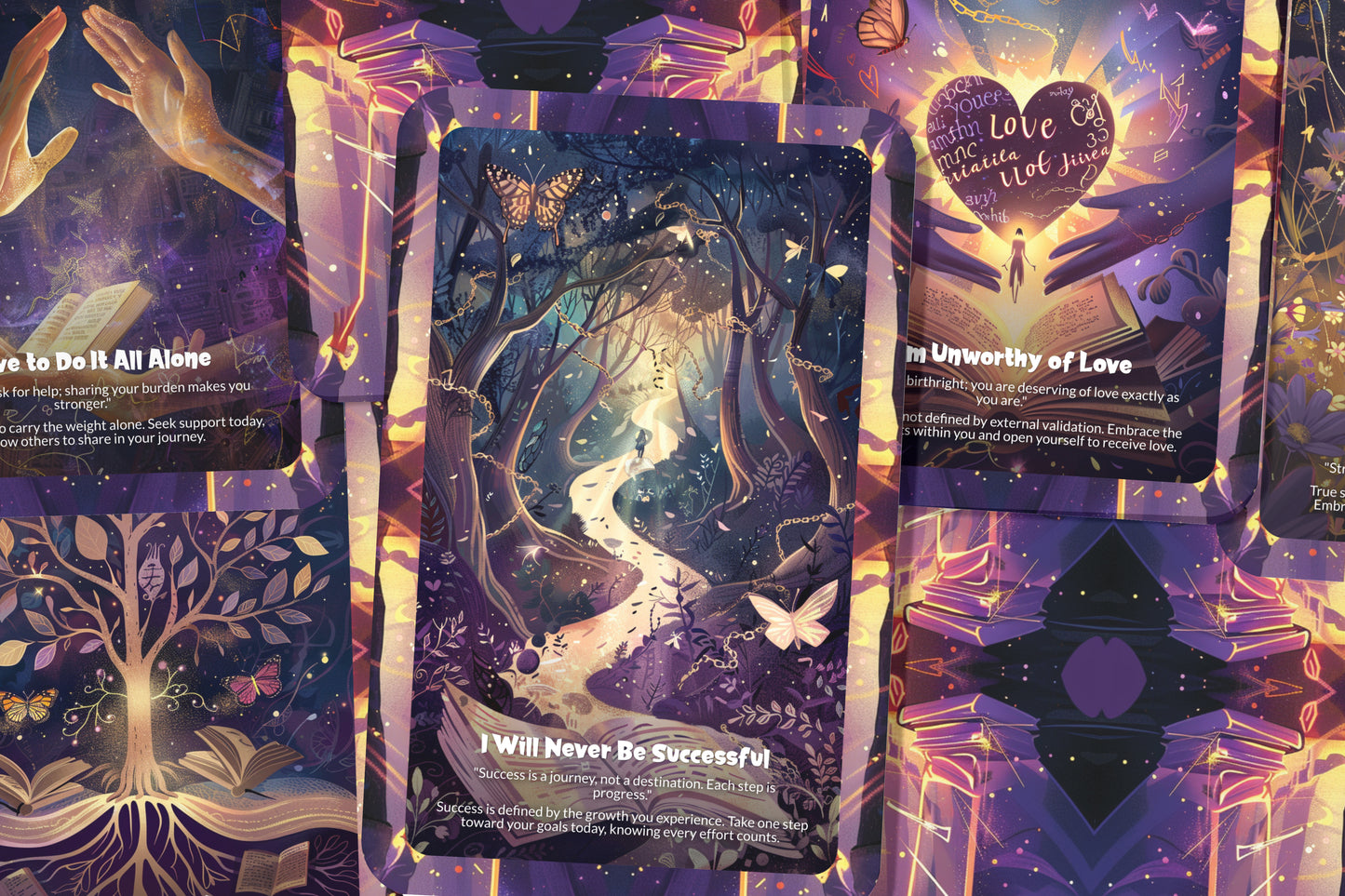 Inner Narratives Transformation Deck – Reframe Your Story – Shadow Work & Empowered Identity 22-Card Deck