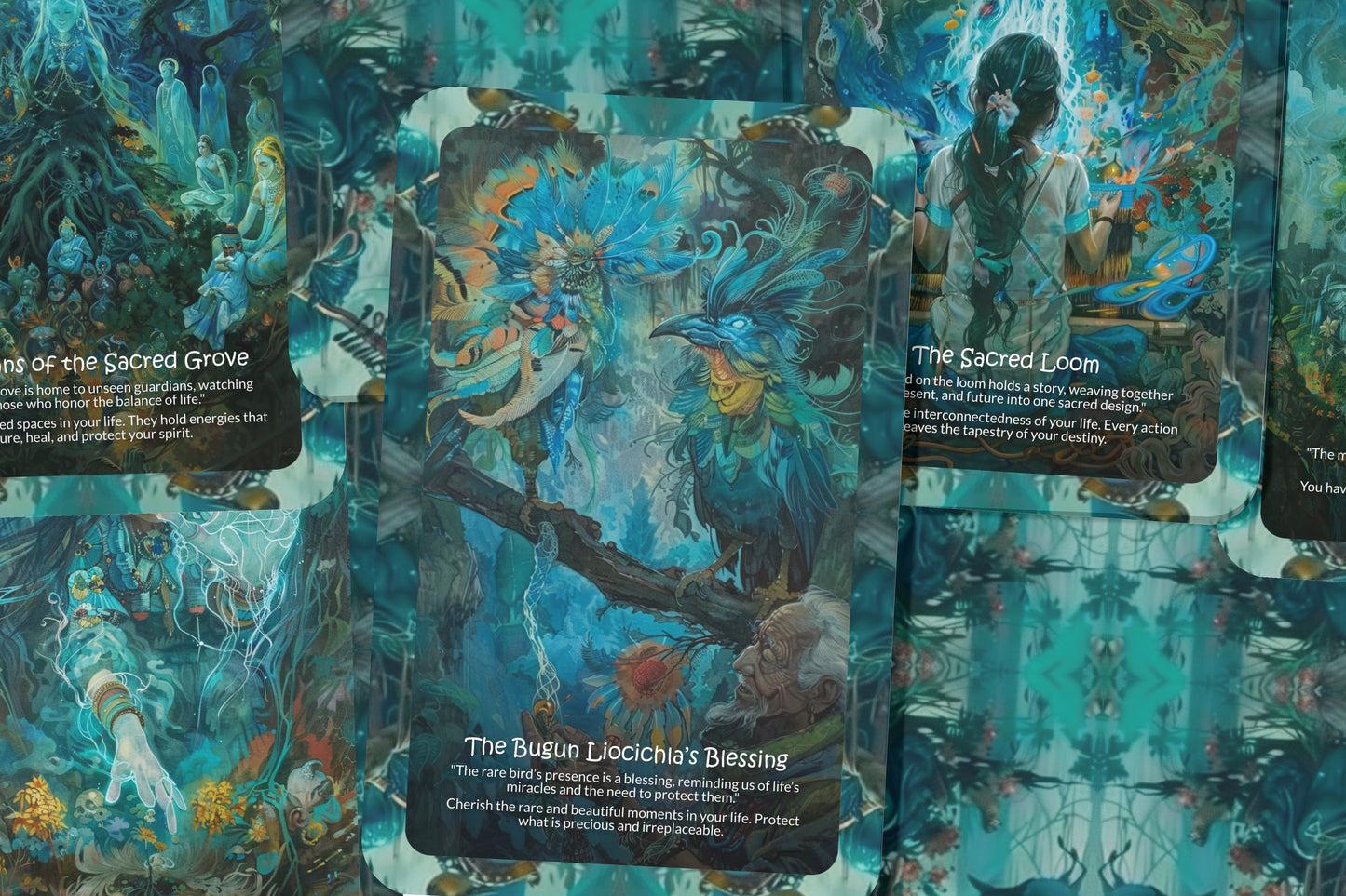 The Bugun Spirit Oracle – A Tribal Divination Deck – 22 Oracle Cards – Voices of Arunachal's Forest