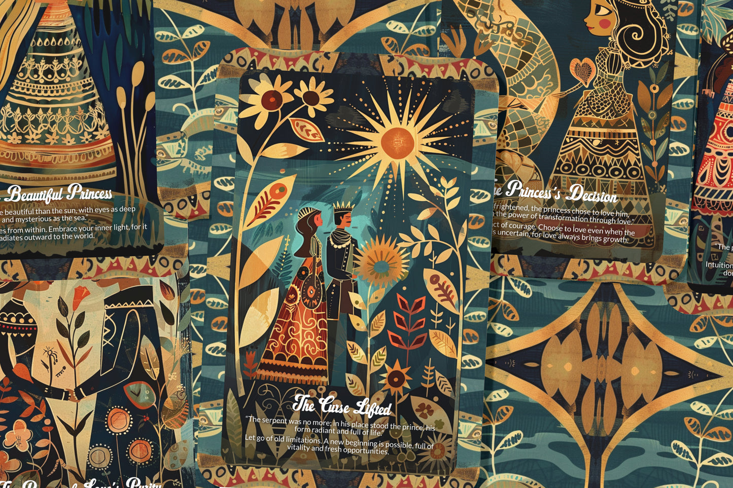 The Green Serpent - 22 Oracle Cards - Transform Through Renewal and Deep Wisdom