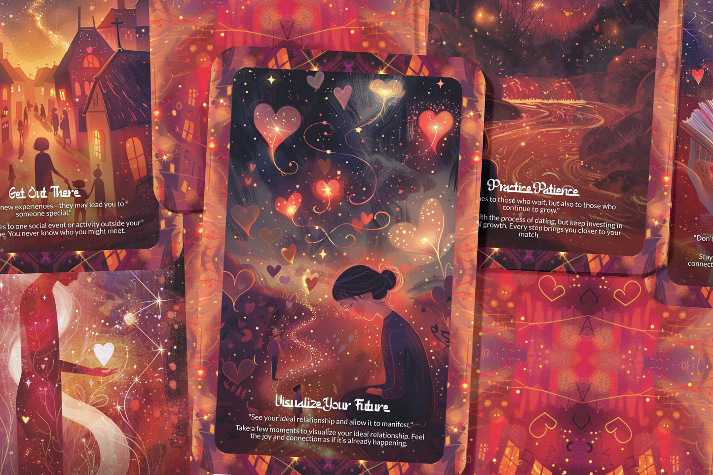 Finding the One Oracle – Attract Aligned Love – Divine Timing & Romantic Insight 22-Card Deck