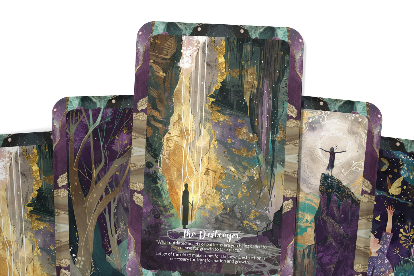 Archetypes of Growth & Change – Embrace Evolution – Journey Through Life’s Shifting Patterns 22-Card Deck