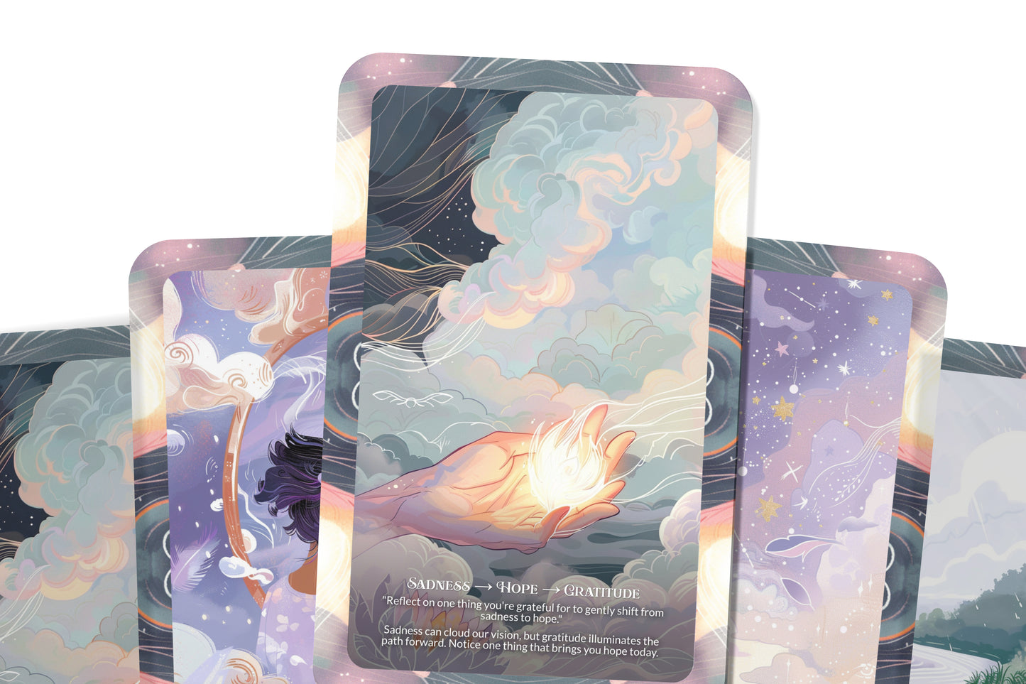 Emotion Harmonizer Cards – Balance Your Feelings – Emotional Awareness & Healing 22-Card Deck