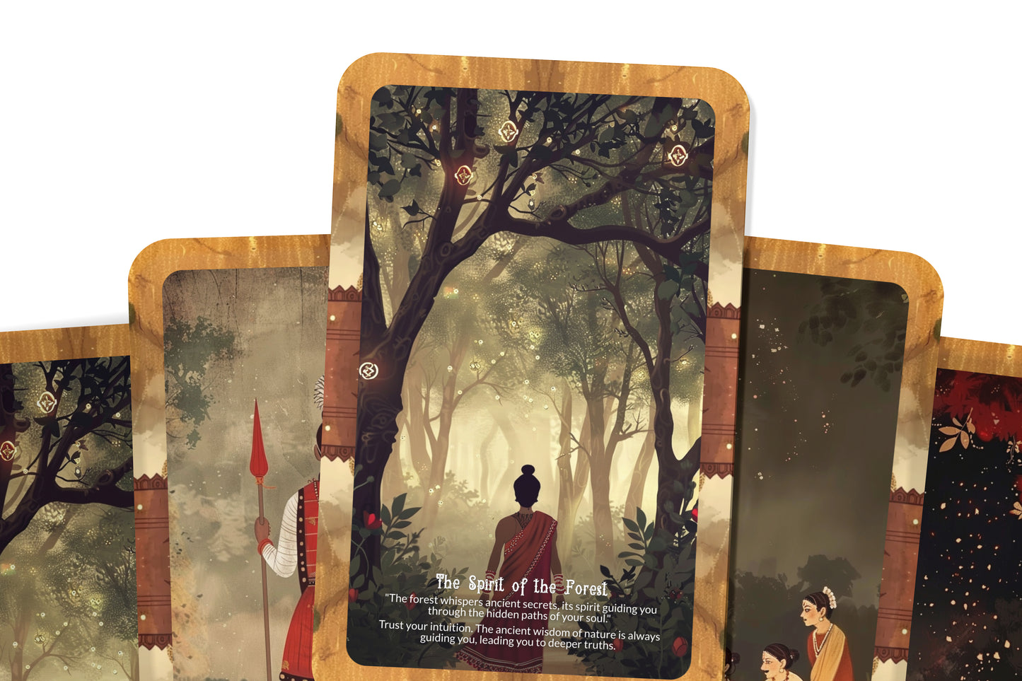 The Mizo Tribe Oracle – A Highland Spirit Oracle Deck – 22 Oracle Cards – Sacred Wisdom of Mizoram