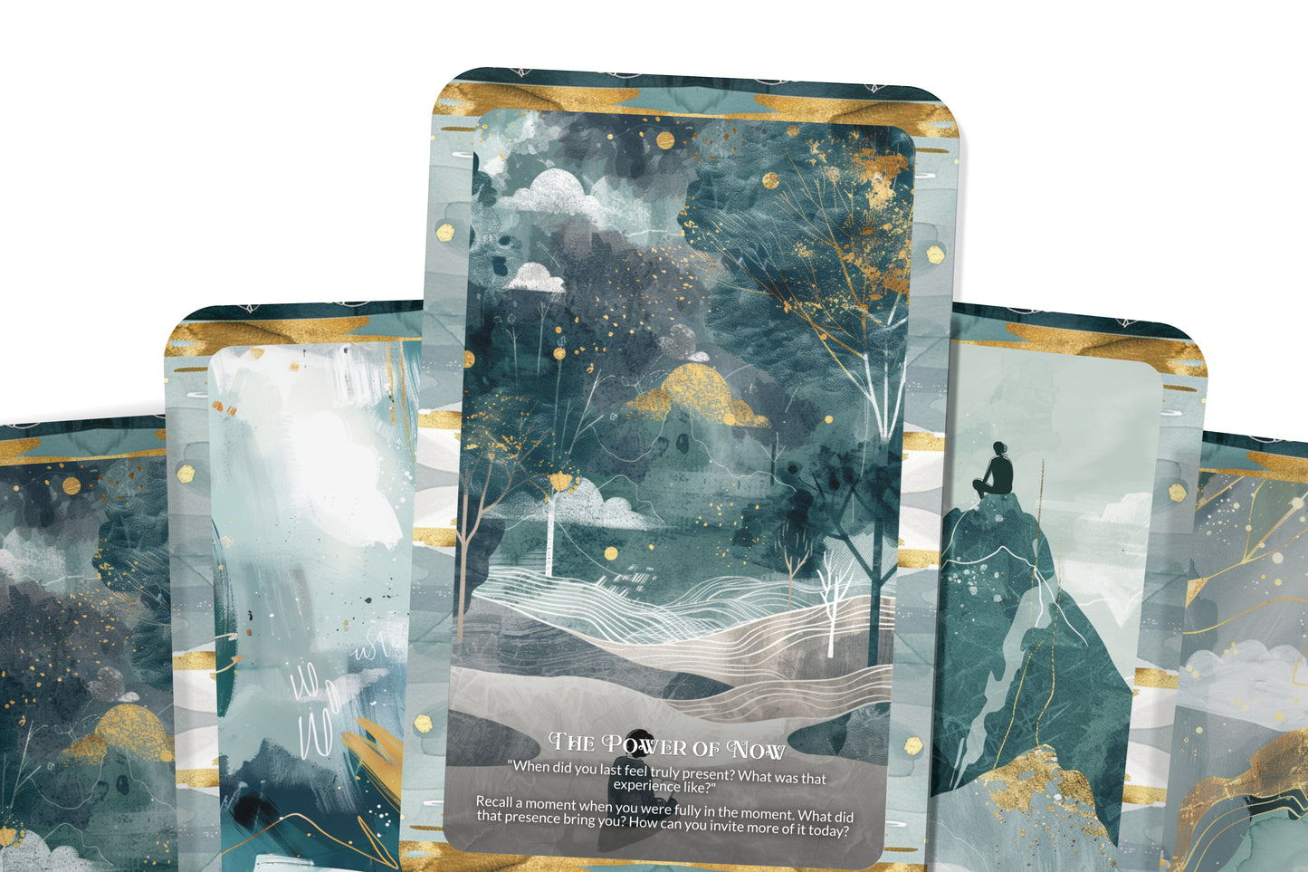 Deep Reflection & Journaling Prompts – Dive Into Self-Discovery – Guided Prompts for Inner Growth 22-Card Deck