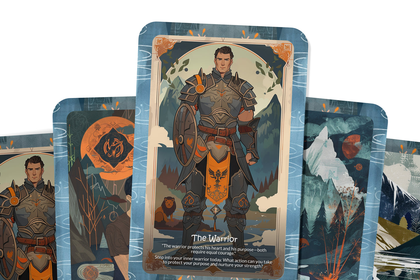 Balanced Masculinity Deck for Men – Empower the Modern Man – Strength, Wisdom & Inner Growth 22-Card Deck