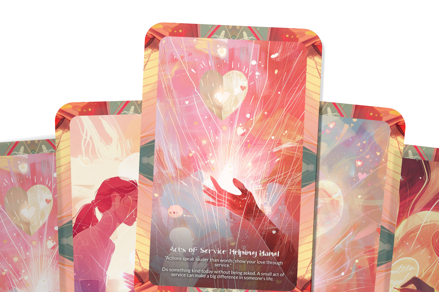 Love Language Activation Deck – Express Love Clearly – Strengthen Your Relationship Dynamic 22-Card Deck