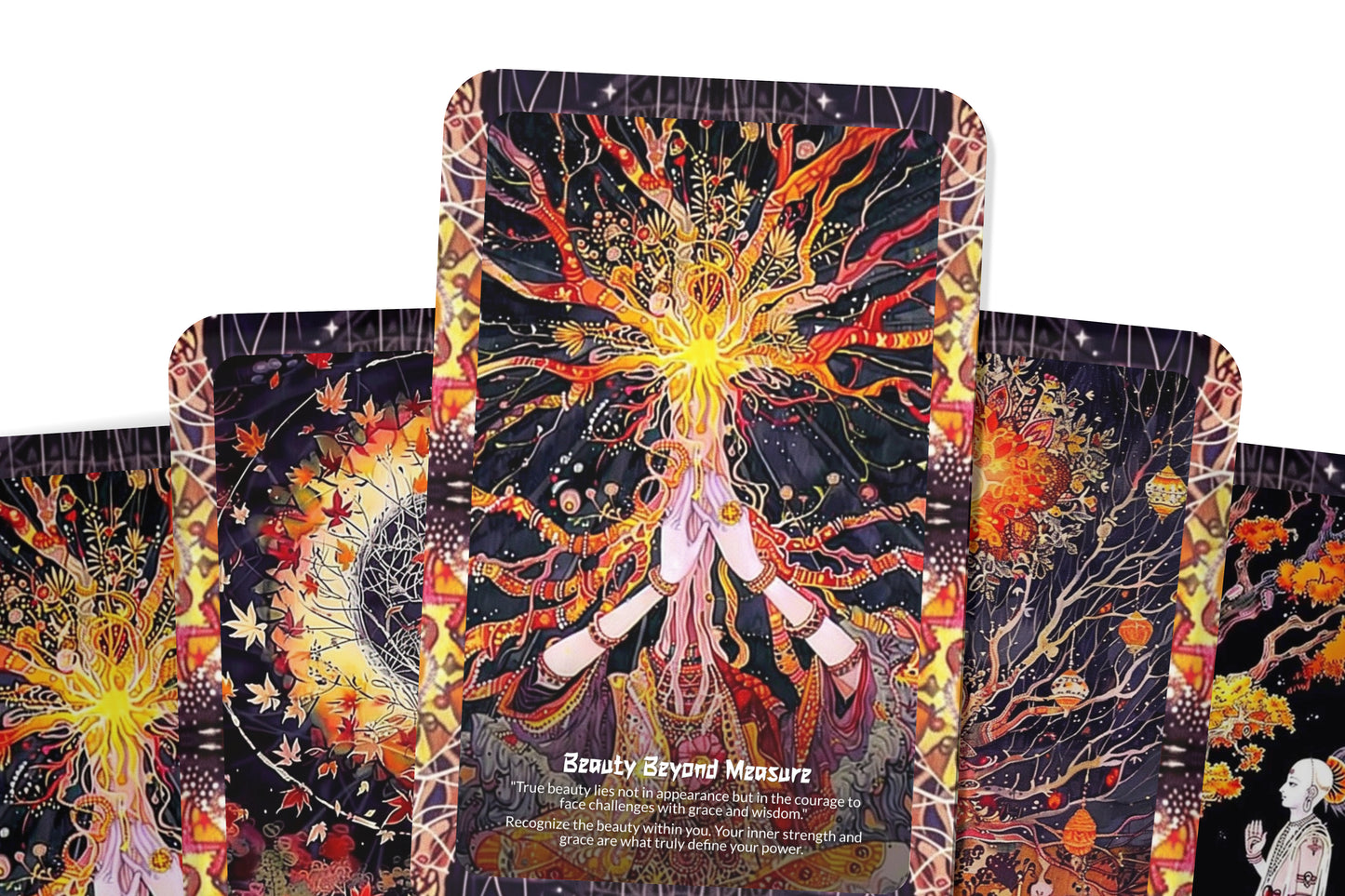 The Legend of Rani Padmini – A Warrior Queen Oracle Deck – 22 Oracle Cards – Flame of Rajasthan’s Honor