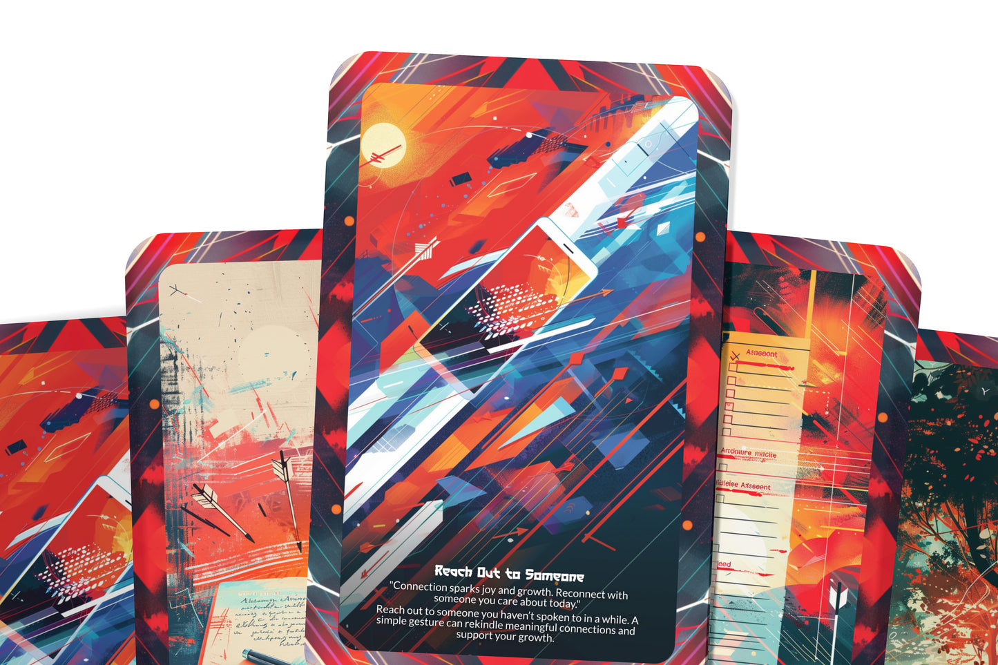 Momentum Action Cards – Get Moving With Purpose – Motivation & Daily Progress Tools 22-Card Deck