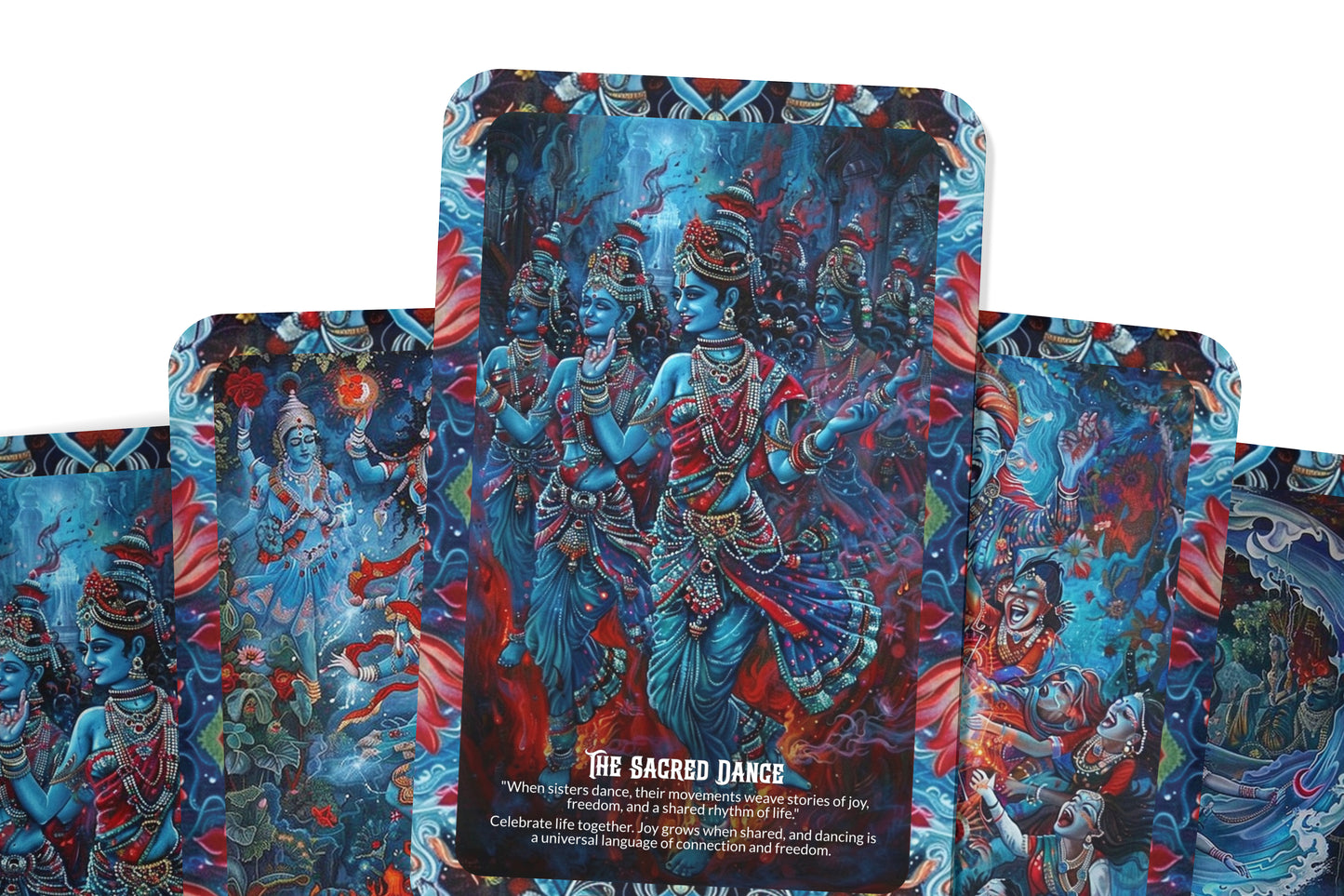 Sacred Sisterhood Oracle: Celebrate the power of feminine connection with this 22-card deck, nurturing sisterhood and inner wisdom.