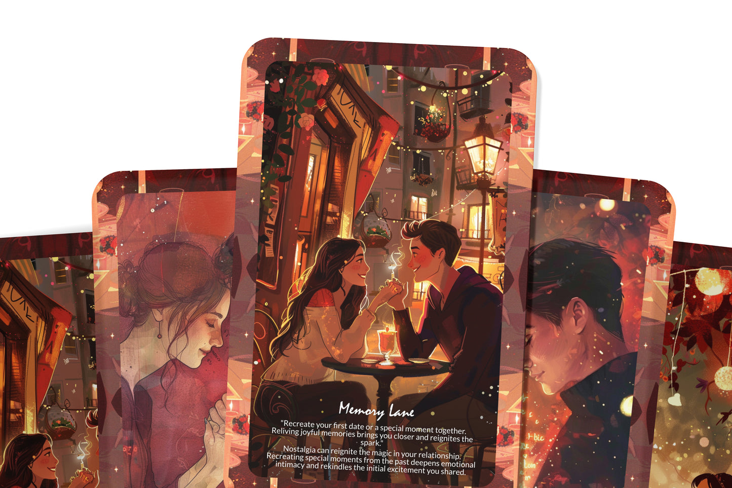 Rekindling Romance Oracle – Reignite Passion & Intimacy – Reconnect With Heart & Soul 22-Card Deck