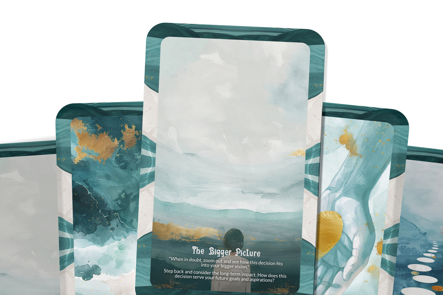 Aligned Decisions Insight Deck – Tune Into Inner Clarity – Make Empowered Choices 22-Card Deck